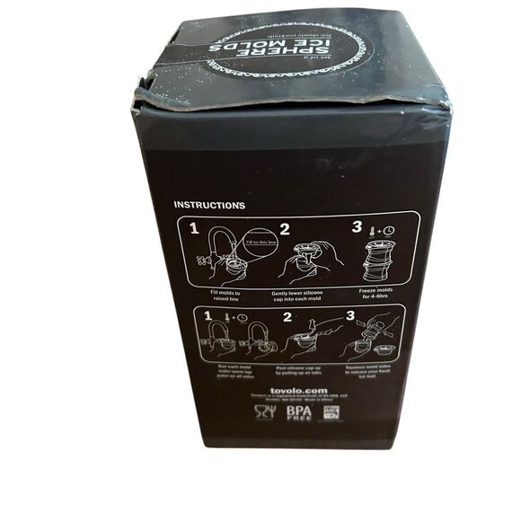 Tovolo Sphere Ice Molds (2) New in Box - Picture 2 of 2